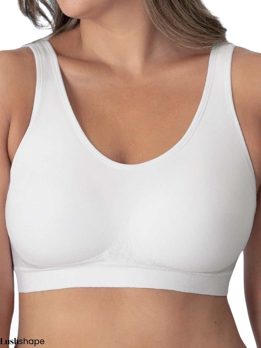 Lushshape Shaper Bra with Clasp! | Your Wire-Free Comfort Bra