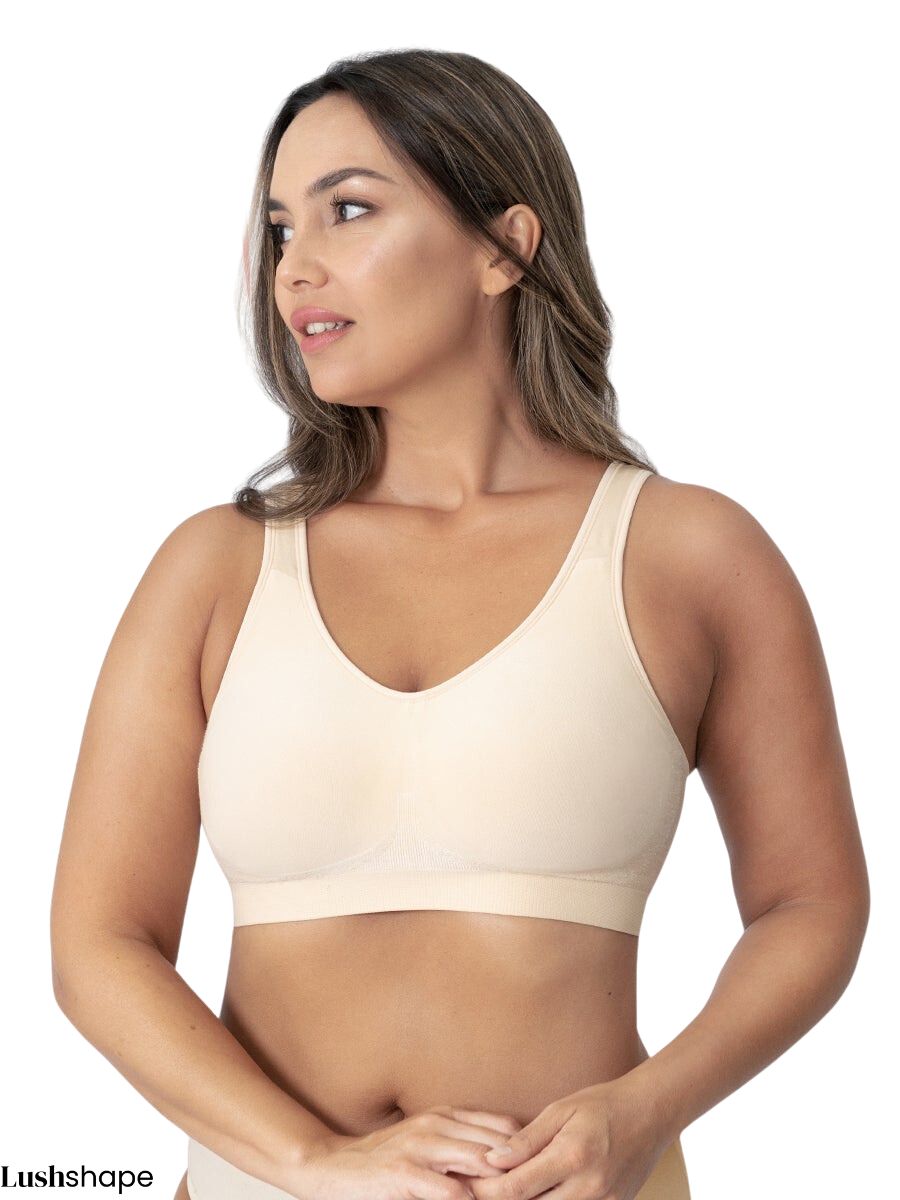 Lushshape Shaper Bra Without Clasp! | Wireless Bra for Ultimate Comfort & Style