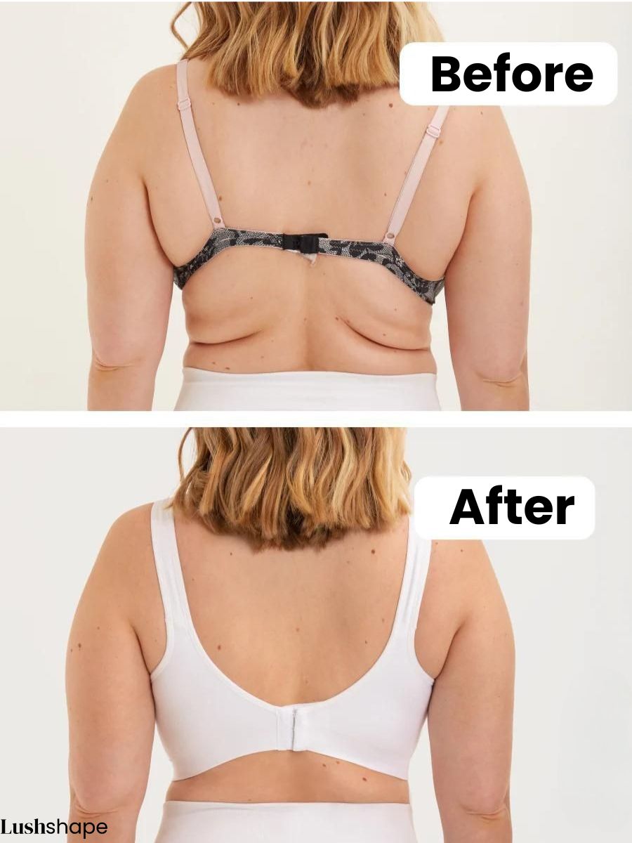 Lushshape Shaper Bra with Clasp! | Your Wire-Free Comfort Bra